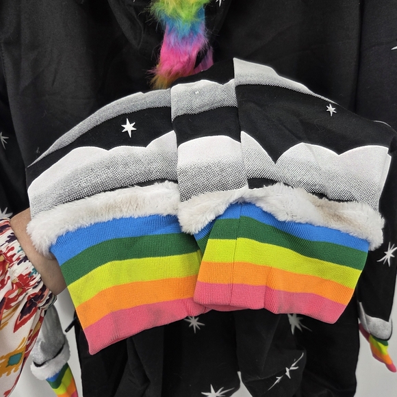 Tipsy Elves NWT Night Mare Unicorn Costume Men's Large ski costume Pajamas - Picture 12 of 15